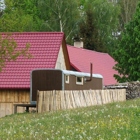 Maringotka Na Samote Na Kozi Farme Hotell Pobezovice Eksteriør bilde